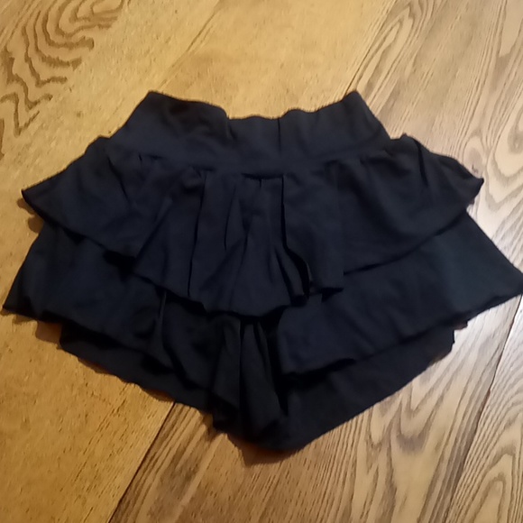 HALARA Pants - HALARA Women Shorts NEW Black XS Extra Small Ruffled Casual Yoga